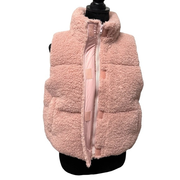 NWTFate by LFD Size Small Pink Teddy Vest. - Picture 3 of 13